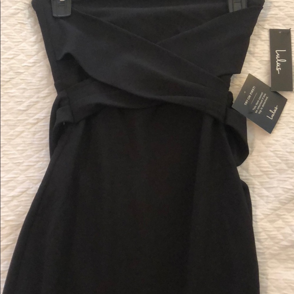 Black bridesmaid Dress